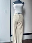 Women’s High-Waisted Leg Pants –, Soft Flowing Fabric
