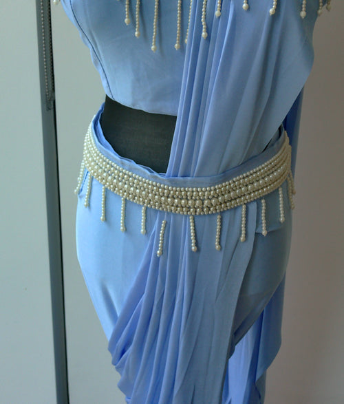 Elegant Green Embroidered sharara Kurti Set with Dupatta – Party & Festive Wear