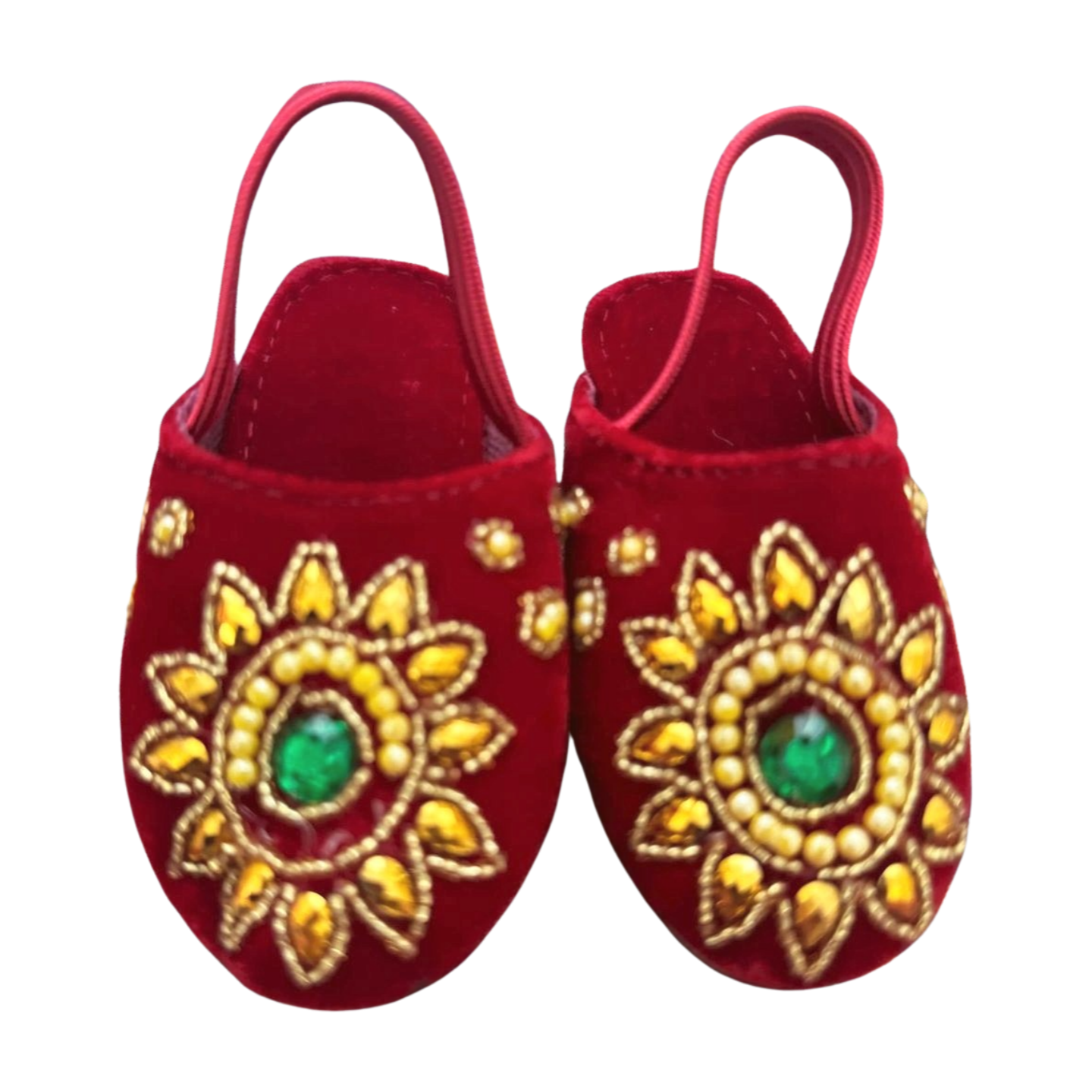 Nepali Handmade Traditional Toddler Makhmali Shoes, Super Comfy and Stylish ShoeS