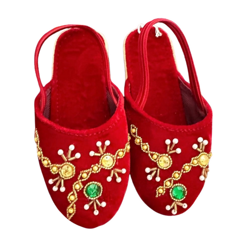 Nepali Handmade Traditional Toddler Makhmali Shoes, Super Comfy and Stylish ShoeS
