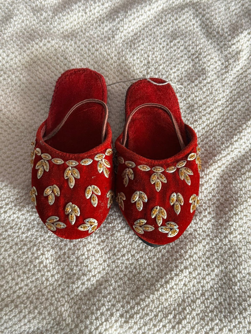 Nepali Handmade Traditional Toddler Makhmali Shoes, Super Comfy and Stylish ShoeS