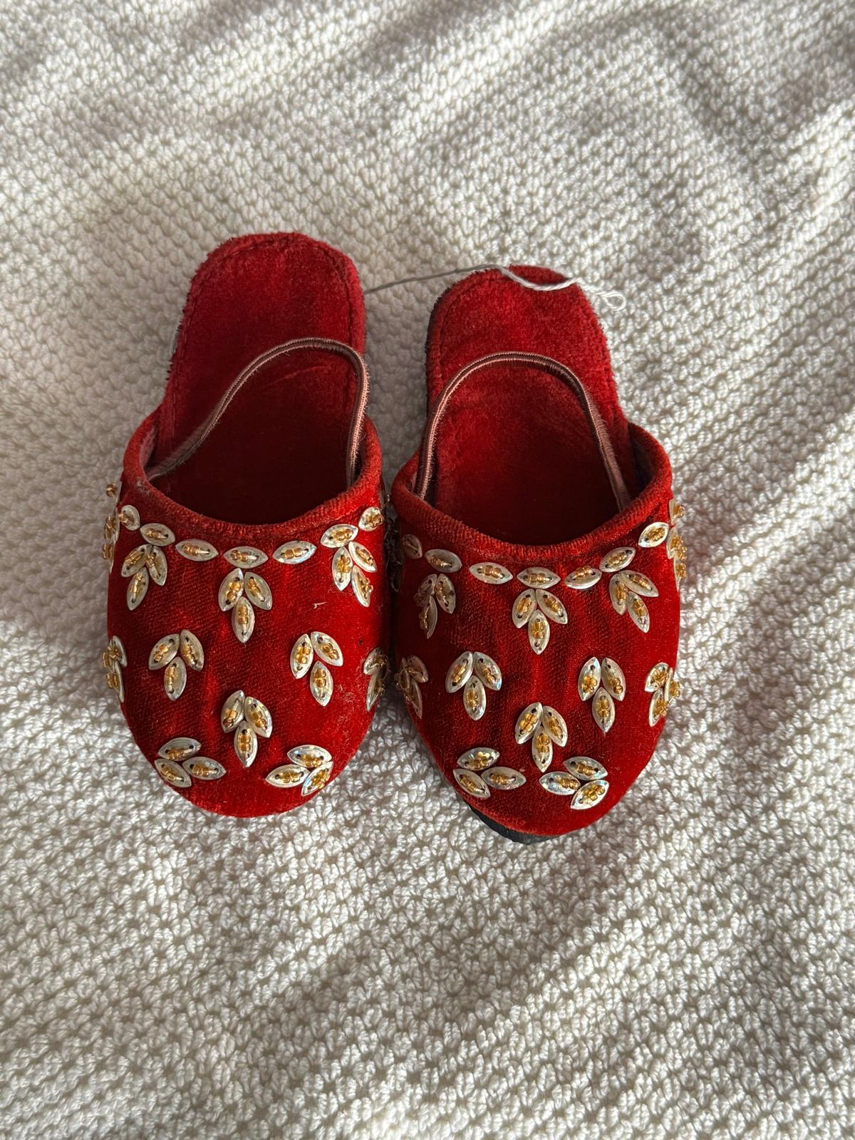 Nepali Handmade Traditional Toddler Makhmali Shoes, Super Comfy and Stylish ShoeS