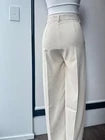 Women’s High-Waisted Leg Pants –, Soft Flowing Fabric