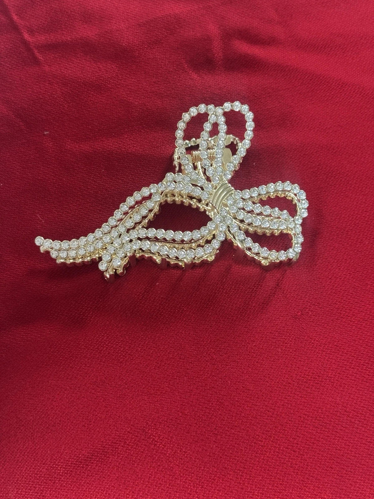 Gold metal hair Clip In Different Design For Long and Strong Hair